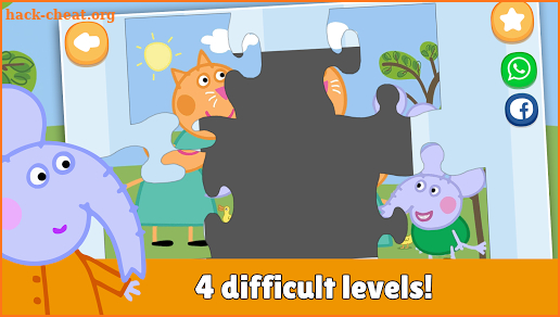 Peepa pig Romecabezas Puzzles - Jumbo screenshot