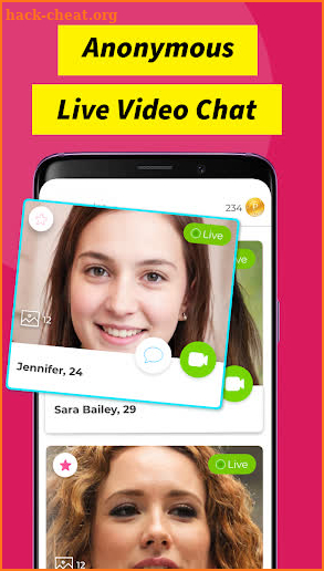 Peeper - Live Video Chat & Meet New People screenshot