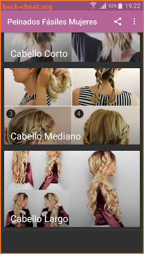 Peinados Fásiles 2018 screenshot