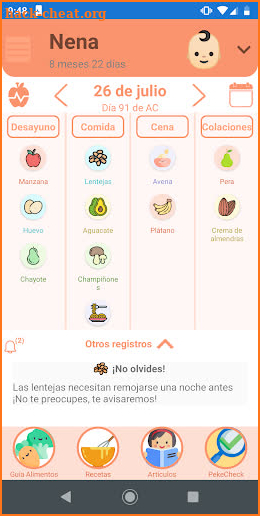 PekeBocados screenshot