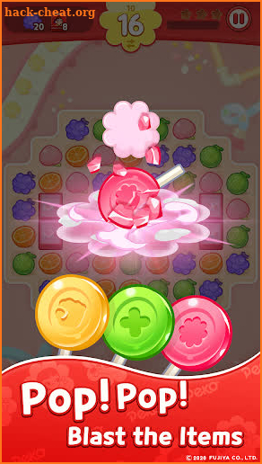 PEKO POP : Match 3 Puzzle screenshot