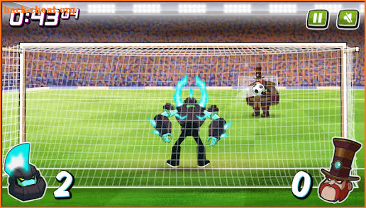 Penalty Power : Alien Transform Football screenshot