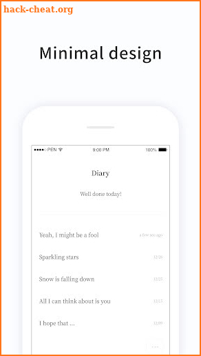 PenCake - Note, Diary, Journal, Writer screenshot