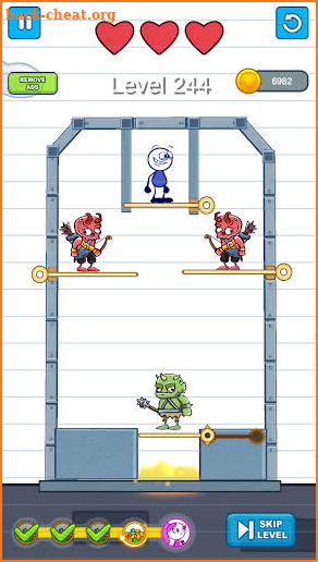 Pencil Boy - Pull The Pin, Rescue Princess screenshot