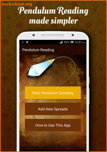 Pendulum Reading & Dowsing Pro screenshot