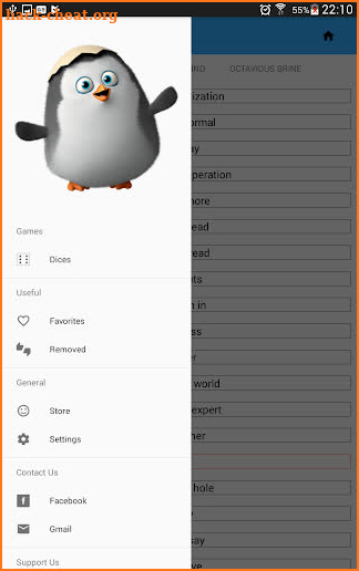 Penguins of Madagascar Soundboard screenshot