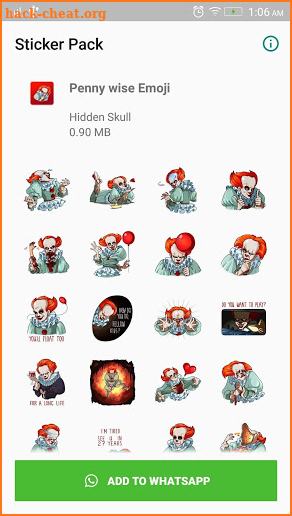 Penny Wise Sticker for WhatsApp screenshot