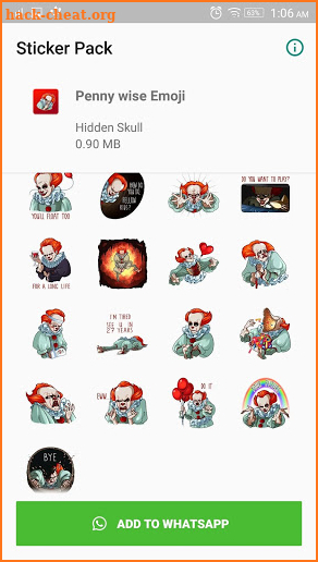 Penny Wise Sticker for WhatsApp screenshot