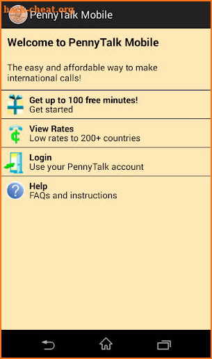 PennyTalk Mobile screenshot