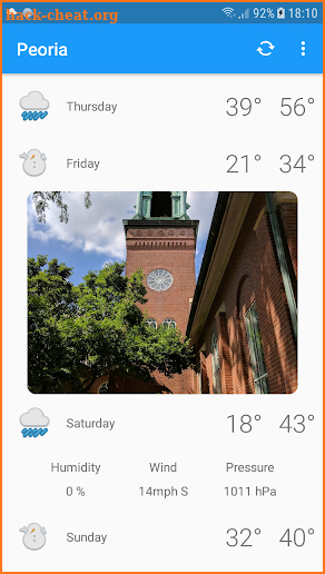 Peoria, IL - weather and more screenshot