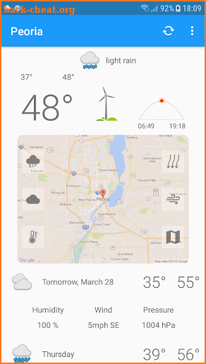 Peoria, IL - weather and more screenshot