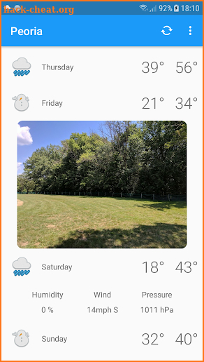 Peoria, IL - weather and more screenshot