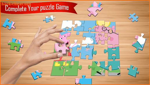 Pepa and pig Jigsaw Puzzle game new screenshot