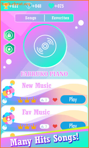 Pepas - Farruko Piano Tiles screenshot