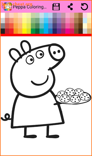 Peppa Coloring Book screenshot