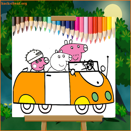 Peppa Coloring Pages screenshot