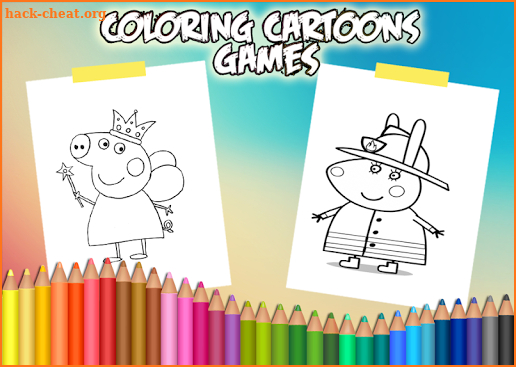 Peppa Pig Coloring Pages - Coloring Peppa Pig screenshot