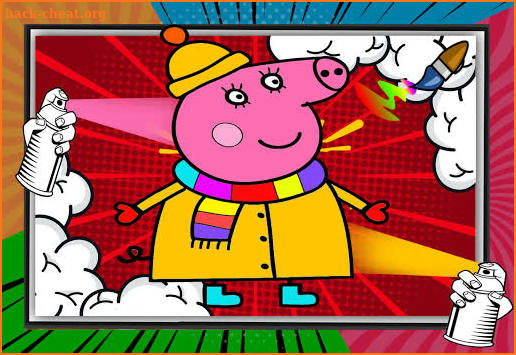 Peppo Pig Coloring Book screenshot