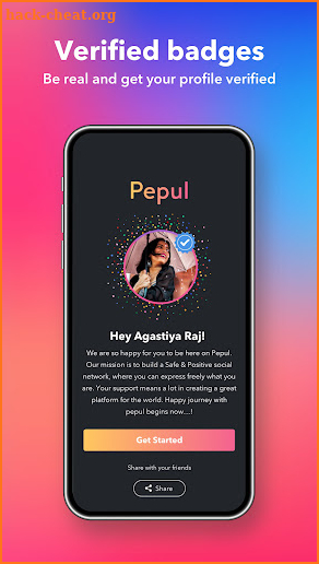 Pepul-Watch Videos,Follow,Chat screenshot