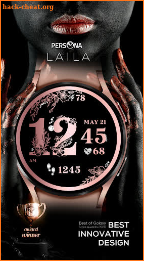 PER002 - Laila Watch Face screenshot