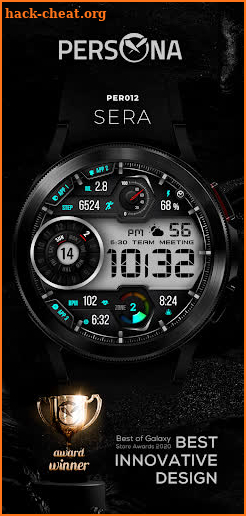 PER012 - Sera Watch Face screenshot