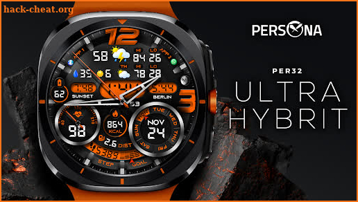 PER32 Ultra Hybrit Watch Face screenshot