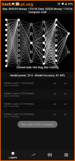 Perceptron - An Idle Game screenshot