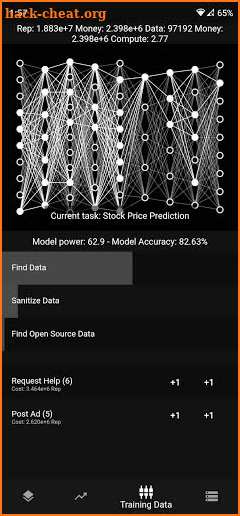 Perceptron - An Idle Game screenshot