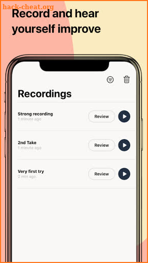 Perfect: Voice & Speech Coach screenshot