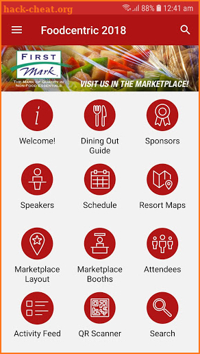 Performance Foodservice Events screenshot