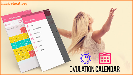 Period and Ovulation Tracker, Fertility Calculator screenshot