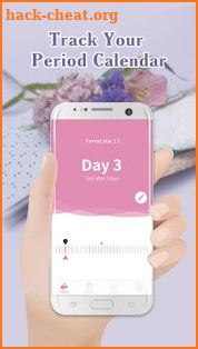 Period Tracker Cherry, Period & Ovulation Calendar screenshot