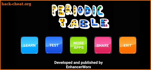 Periodic Table- Touch & Learn screenshot