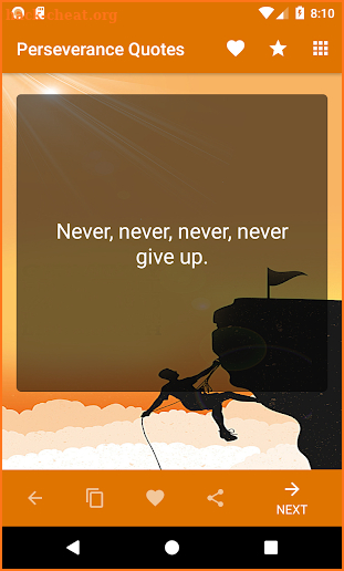 Perseverance Quotes screenshot