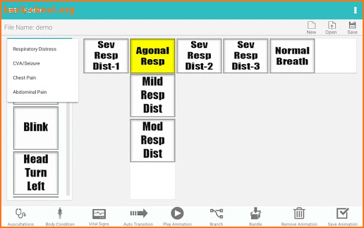 PerSim™ Controller screenshot