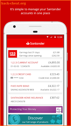 Personal Banking screenshot