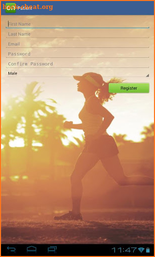 Personal Health Record PHR screenshot