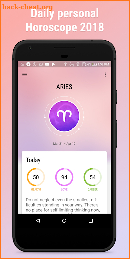 Personal Horoscope screenshot