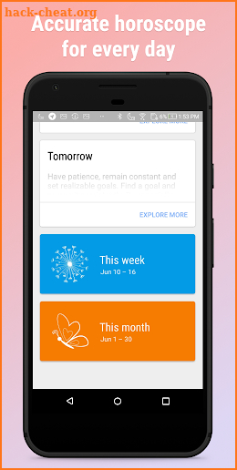 Personal Horoscope screenshot