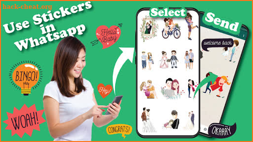 Personal sticker maker and stickers creator screenshot