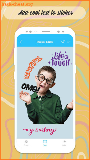 Personal Sticker Maker - WAStickerApps screenshot