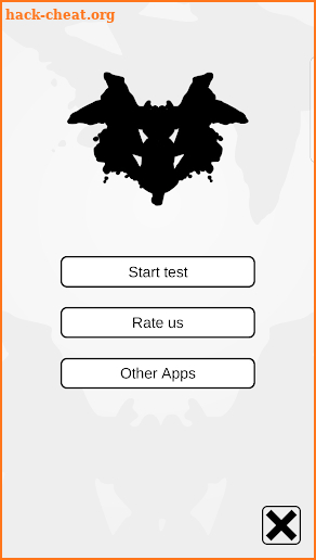 Personality Test (Psychology): Rorschach Test screenshot