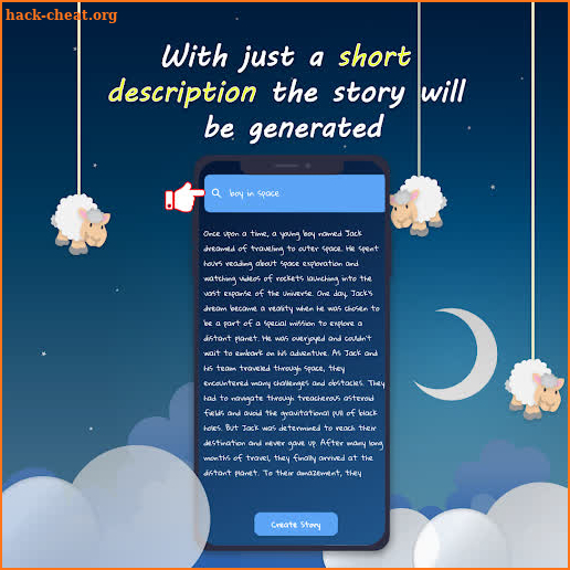 Personalized Bedtime stories screenshot