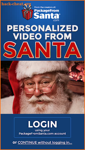 Personalized Video From Santa (Simulated) screenshot