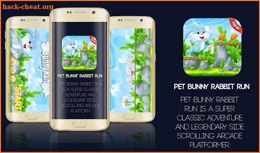 Pet Bunny Rabbit Run For Kids screenshot