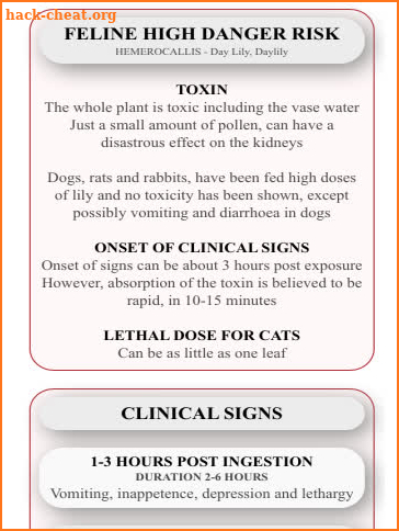 Pet Poison App VETCPD screenshot