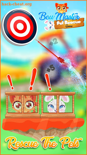 Pet Rescue Game-Bow Master screenshot