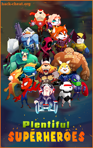 Pet Superheroes Adventure Puzzle Quest screenshot