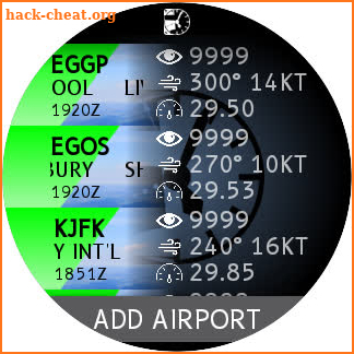 PgW METAR'n'TAF screenshot