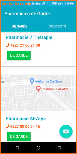 Pharmacies de Garde Niger screenshot